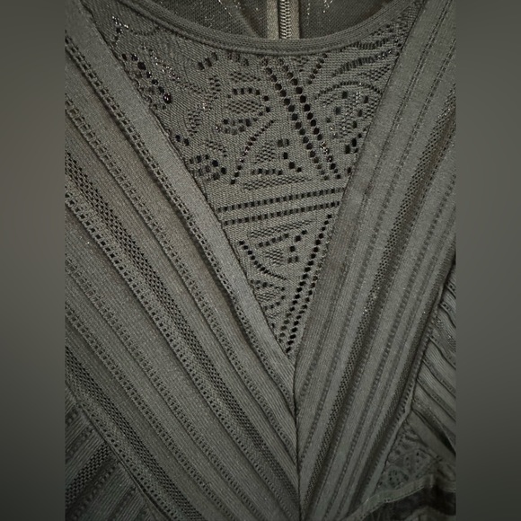 LARGE BCBG MaxAzria Black Lace Dress - Picture 5 of 7